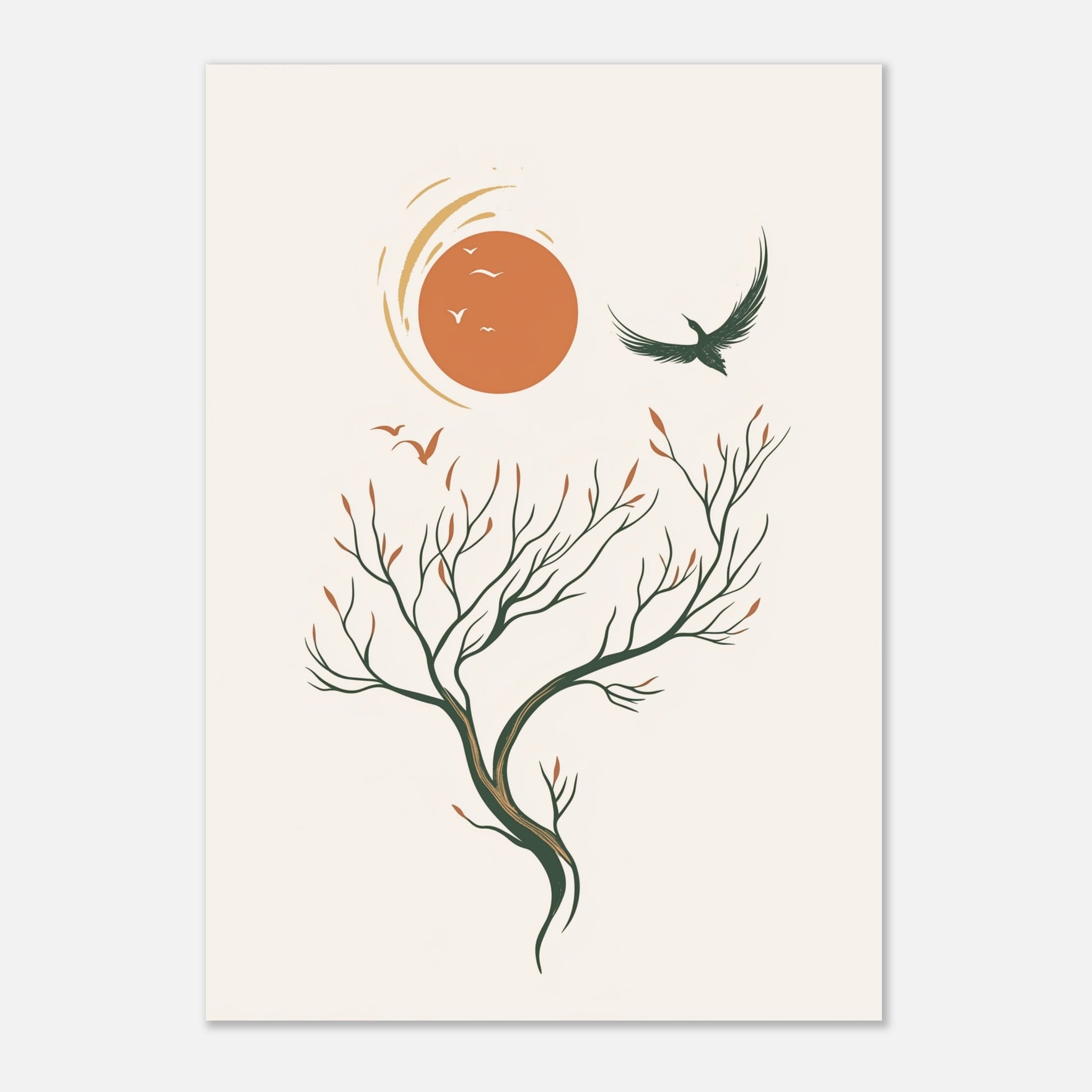 Affiche Feng Shui Nature