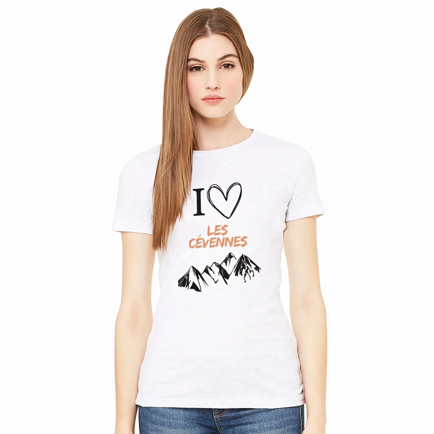 T-shirt Femme "I Love Cévennes"